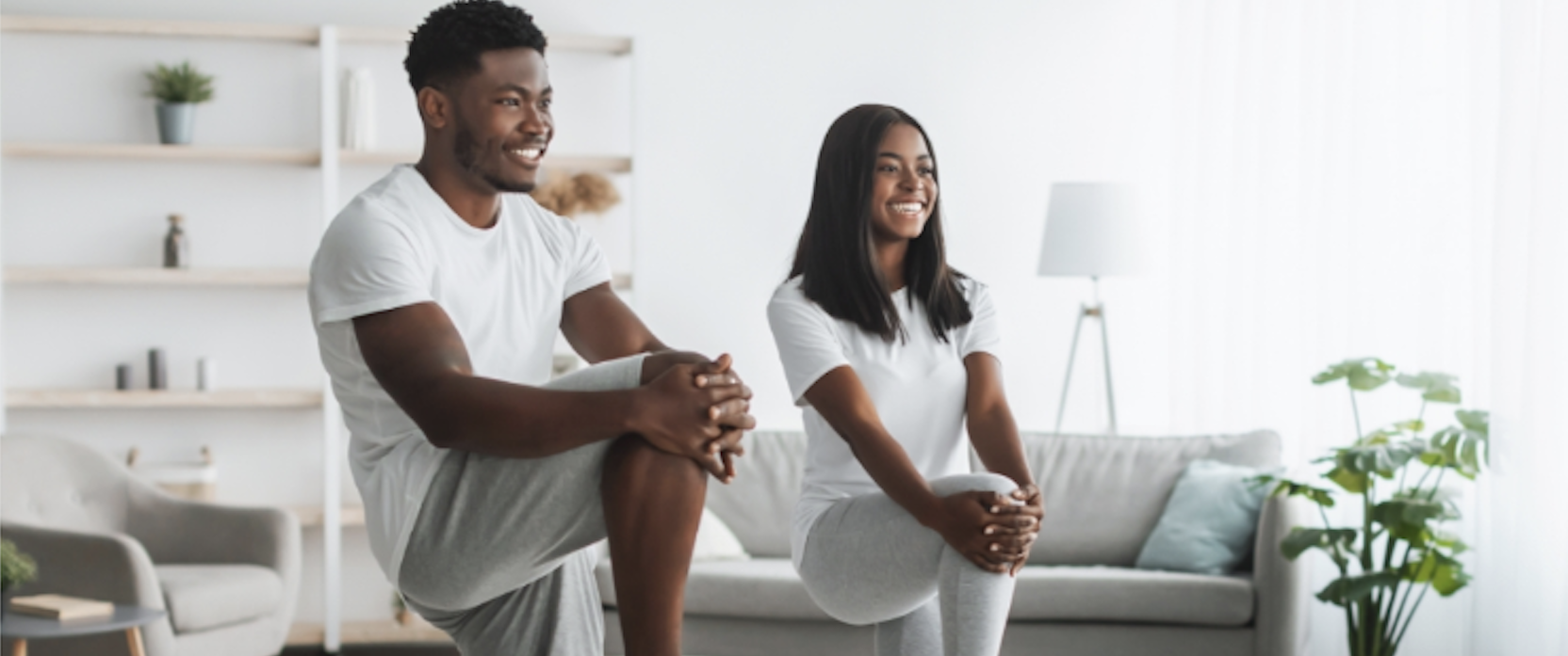 couple exercising